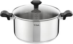T-Fal Oala inox Tefal Comfort Max 24 cm cu capac, compatibila inductie, manere termoizolate (C9734604)