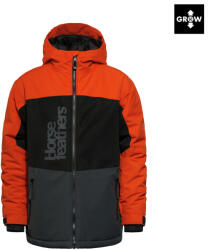 Horsefeathers Детско яке Juno - lava red Horsefeathers | Mnogotsveten | Момчешки | L