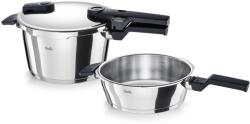 Fissler Set oale sub presiune Fissler Vitaquick, 4.5L 2.5L, inductie, otel inoxidabil (600-410-11-000/0)