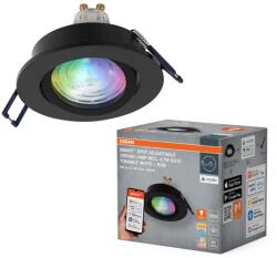 OSRAM Spot LED inteligent Osram Smart Matter RGBW, 4.7W, GU10, Negru, Aluminiu (4058075853751)