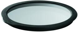 RÖSLE Capac din sticla ROSLE, margine din silicon, diametru 20 cm, transparentnegru (15731)