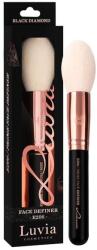 Luvia Cosmetics Accesorii Prime Face Definer Black E206 Set Pensule ă