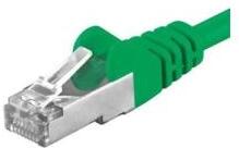PremiumCord Patchcord SFTP RJ45-RJ45 Cat. 6A, 0.5m, verde "SFTP-6A-0.5-GN (SFTP-6A-0.5-GN)