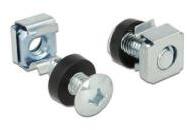 Emtex FIBRA optica Emtex- accesorii Set surub RACK, nichelat, punga 50 bucati - EMTEX "M6-50-EMT (M6-50-EMT)