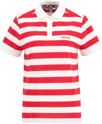 BARBOUR Polo Ashbourne Stripe LML0887 re16 poppy red stripe (LML0887 re16 poppy red stripe)
