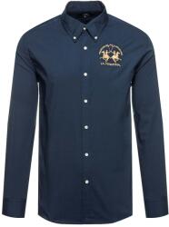 La Martina Риза 3LMCCMC01 07017 navy