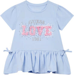 GUESS K T-Shirt Pentru copii Ss W/Frill K6RI24K6YW4 a732 light blue sky