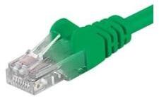 PremiumCord Patchcord UTP RJ45-RJ45 Cat. 5e 1.5m, verde, "UTP-5E-1.5-GN (UTP-5E-1.5-GN)