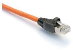 AGINODE Patch Cord Nexans N11A. U1F010OK, Cat 6a, Ecranat, 1m, Orange (N11A.U1F010OK) - shortcutcomputer