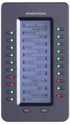 Grandstream Extension module for GXP2170, GXP2140 and GXV3240. 128x384 backlit LCD, 20 dual-color buttons, 2 pages, Daisy-chain up to 4 modules (GXP2200EXT)