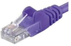 PremiumCord Patchcord UTP RJ45-RJ45 Cat. 5e 5m, violet, "UTP-5E-5-V (UTP-5E-5-V)