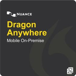 Nuance Dragon Anywhere Mobile On-Premise Achiziție Nouă 20 - 50 User (19916-AA)