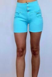 Freddy S. p. A WR. UP® SNUG Türkiz magas derekú farmer rövidnadrág Méret: XS