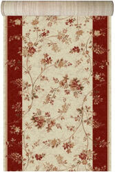 LOTOS Traversa Covor, Lotos 551, Crem Grena, Latime 80 cm, Diverse Lungimi, 1800 gr mp (551-120-82) Covor