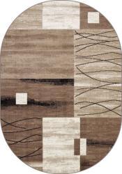 Luna Covor Modern, Luna 1805, Bej Maro , Oval, Diverse Dimensiuni, 1300 gr mp (2211698623633) Covor