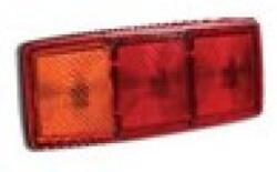 Dasteri BÚRA Mercedes 3 kamrás - NAGY - trapéz búrás hátsólámpához BAL/JOBB oldal (Piros-Piros-Sárga) 344x147mm - P8060-5-6 (P8060-5) - autoszerszam