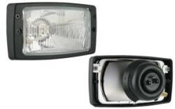 WESEM RE. 21178. Téglalap alakú H4, -es ZETOR fényszóróbetét +műanyag keret . Helyzetjelző nélküli kivitel. Méretei: 184x102x86mm. -kerettel! Izzó nélkül. Keret nélküli kivitel: WES0065 (RE.21178) - autosze