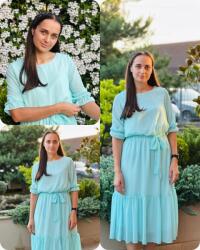 Modi style Rochie elegantă din voall-XXL