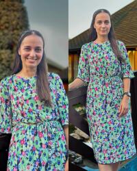 Modi style Rochie midi plisată-S