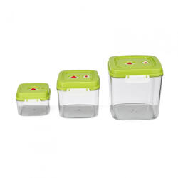 Heinner Set 3 caserole Heinner HAV-CUPS, 0.5 L, 1.4 L, 3 L, compatibile cu modelele HAV-130BKSL, HAV-130WHSS, HAV-130WH (HAV-CUPS)