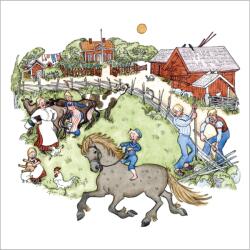 Muurla Șervețel Muurla Emil din Småland 33 x 33 cm (5-033-01)