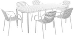 Livora Garden Livora Alme 7 részes kerti étkező garnitúra - Olasz Design