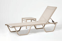 Livora Garden Asos alumínium hálós napozóágy