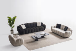 Livora Living Puffy ülőgarnitúra szett - Beige