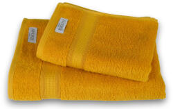 Livora Casa VICHTE Törölköző 50x100 cm - Mustár - 450 g/m2 - Hotel Minőség