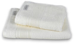 Livora Casa ELF Törölköző 70x140 cm - Csont fehér - 450 g/m2 - Hotel Minőség