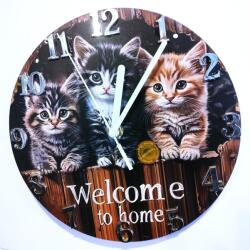 EventaGroup Ceas model -pisoi -WELCOME TO HOME (237371)