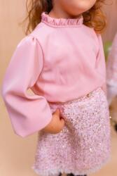Gogofashion Bluza fetițe Meline din vâscoză | Eleganță. confort și stil modern Alb 6-7 ani