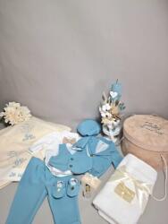 Gogofashion Trusou de botez complet Zian - Eleganță și amintiri de neprețuit 3-6 luni / 68 CM