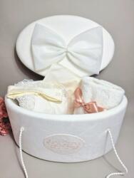 Gogofashion Trusou Botez 7 Piese cu Cufăr Catifea Eva - Eleganță și calitate pentru botezul bebeluşului