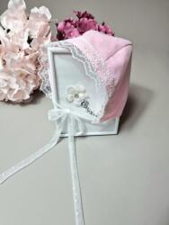 Gogofashion Bonetă de botez Angelia 9-12 luni / 80 CM