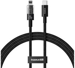 Baseus IPAD Gen 4 / Air 2 / Pro 9.7 BASEUS GEM cablu de date USB - lightning, 100cm, NEGRU P10373001111-00 (P10373001111-00)