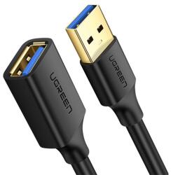 UGREEN prelungire cablu de date USB 3.0 - USB 3.0, 300cm, NEGRU (US129 30127)