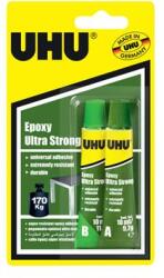 UHU Adeziv, puternic, bicomponent, 2x10 ml, UHU "Epoxy Ultra Strong (25189)
