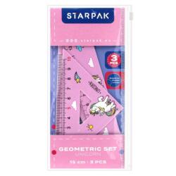 Starpak Set geometric, Starpak, Unicorn, 15 cm, 5 buc