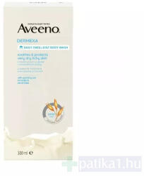Aveeno Dermexa bőrpuhító illatmentes tusfürdő 300 ml