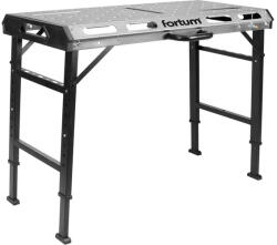 Fortum hordozható hegesztő pad, állítható, összecsukható; magasság: 705 - 930 mm (4759970) (4759970)