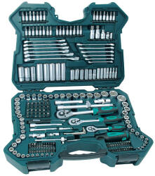 Brüder Mannesmann Szerszámkészlet 215db-os MAMMUT koffer profi német Cro-Va racsnis dugókulcs bit csillag-villáskulcs 10év garancia 98430 Mannesmann (98430)
