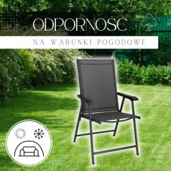 SPRINGOS Összecsukható kerti szék 57x69x105 cm (GF0078)