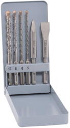 Alpen Fúró-vésőkészlet SDS-plus KM 6 6 db/cs 1202581 (1202581)