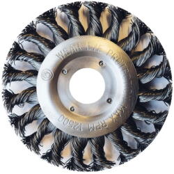 Raxx Körkefe csomózott DM 115mm furat 22, 2mm Stahldr. 0, 50 mm 1247613 (1247613)