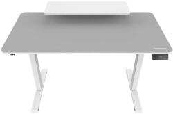 COUGAR COUGAR E-STAR 120 Electrical Gaming Desk, White (CGR-E-STAR120-WHW) - zettabytex
