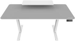 COUGAR COUGAR E-STAR 140 Electrical Gaming Desk, White (CGR-E-STAR140-WHW) - zettabytex