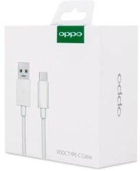 OPPO DL129 VOOC Type-C кабел, бял, 1 м, USB-A към USB-C, до 80W (DL129_Cable_WHT)