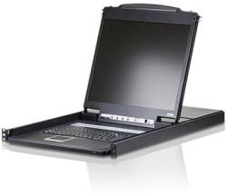 ATEN KVM Konzol LCD 19" + Switch 8PC CL1308N (CL1308N-ATA-AG) (CL1308N-ATA-AG)