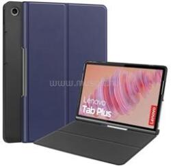 Gigapack Lenovo Tab Plus GIGAPACK Tok álló, bőr hatású FLIP, oldalra nyíló, SÖTÉTKÉK (GP-181791) (GP-181791)